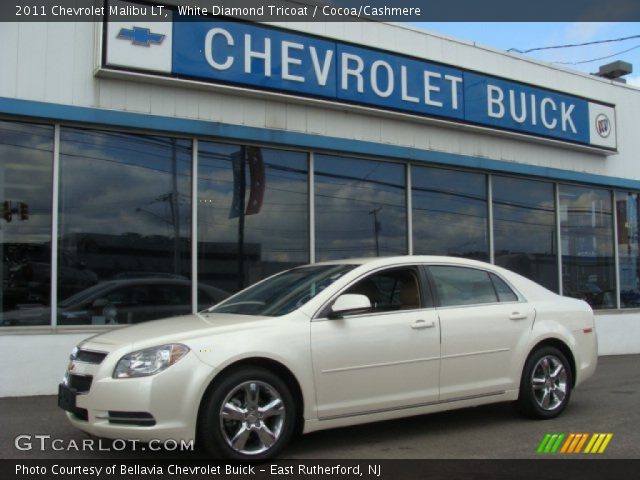 2011 Chevrolet Malibu LT in White Diamond Tricoat