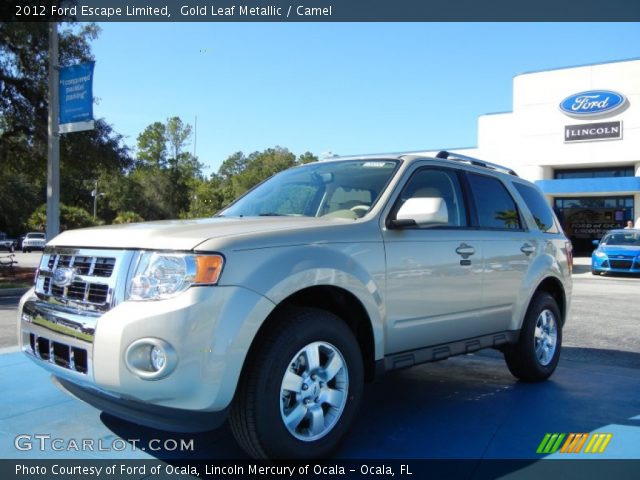 2012 Ford Escape Limited in Gold Leaf Metallic