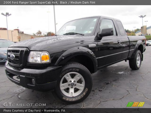 2006 Ford Ranger Sport SuperCab 4x4 in Black