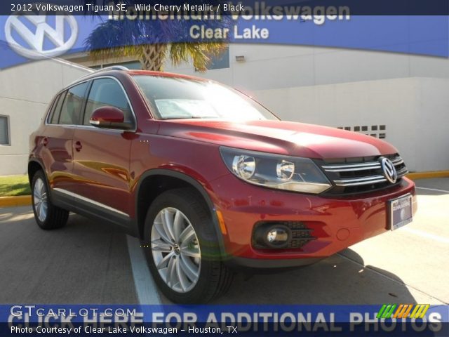 2012 Volkswagen Tiguan SE in Wild Cherry Metallic