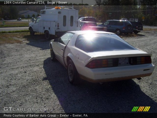 1984 Chevrolet Camaro Z28 in Beige