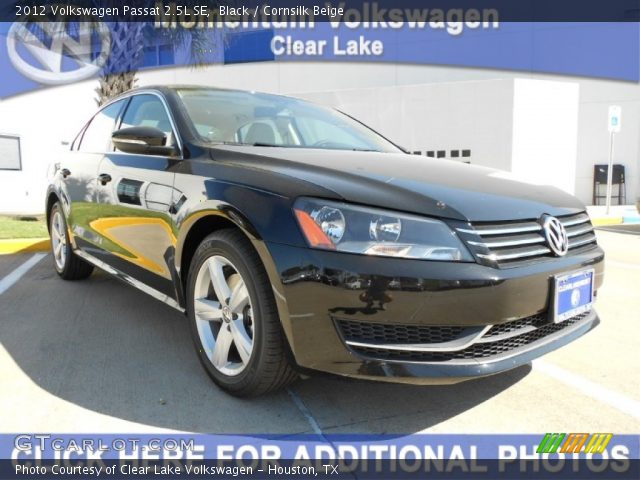 2012 Volkswagen Passat 2.5L SE in Black