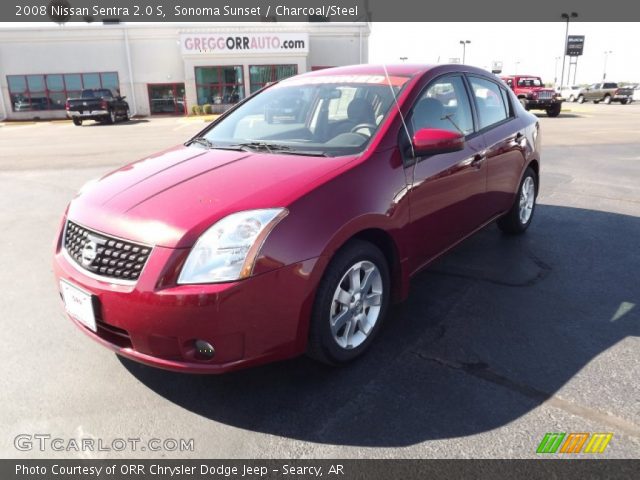 2008 Nissan Sentra 2.0 S in Sonoma Sunset