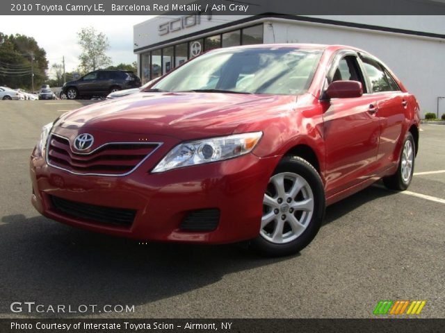 2010 Toyota Camry LE in Barcelona Red Metallic