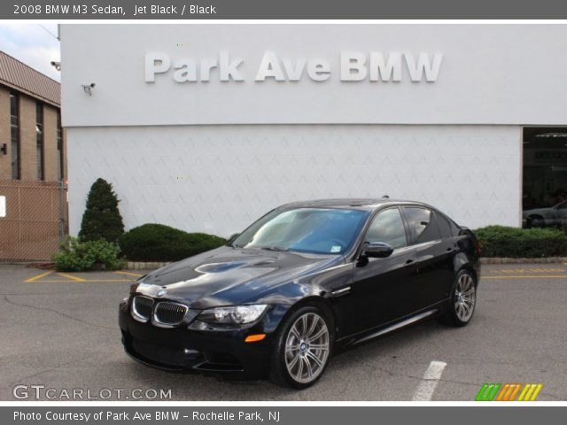 2008 BMW M3 Sedan in Jet Black