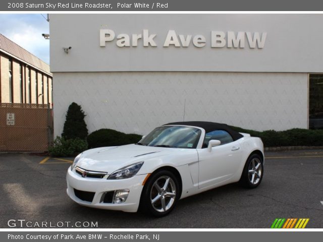 2008 Saturn Sky Red Line Roadster in Polar White