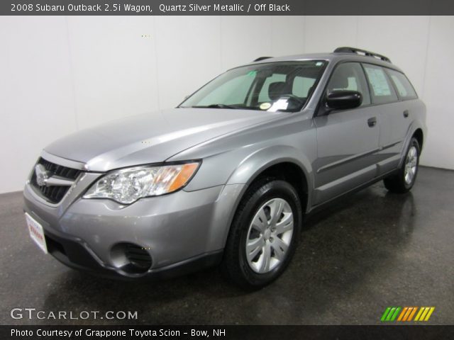 2008 Subaru Outback 2.5i Wagon in Quartz Silver Metallic