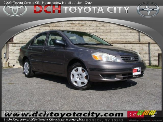 2003 Toyota Corolla CE in Moonshadow Metallic