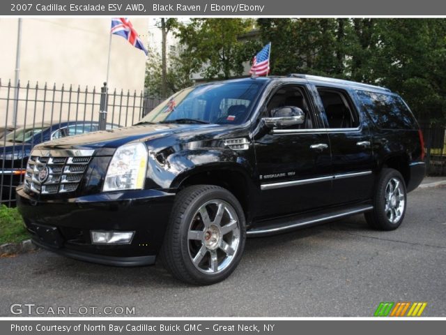2007 Cadillac Escalade ESV AWD in Black Raven