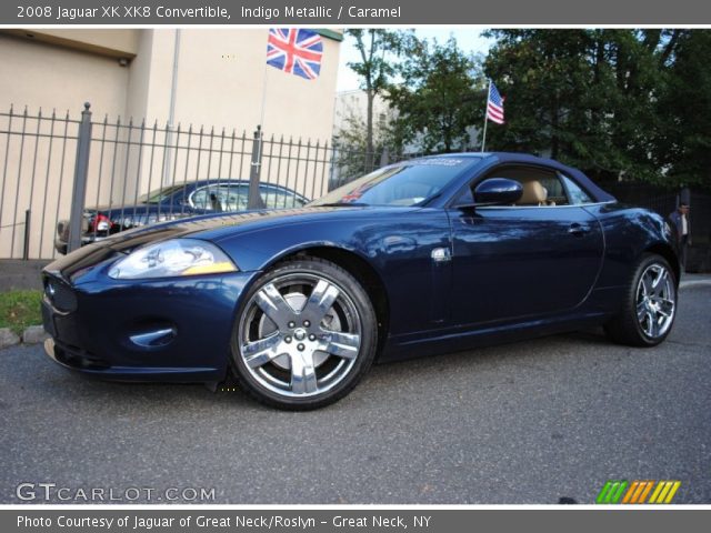 2008 Jaguar XK XK8 Convertible in Indigo Metallic