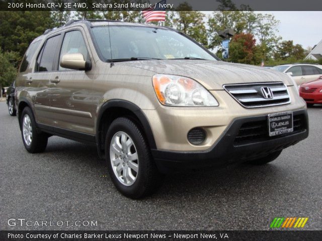 2006 Honda CR-V SE 4WD in Sahara Sand Metallic