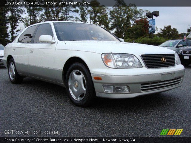 1998 Lexus LS 400 in Diamond White Pearl