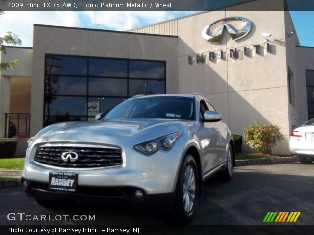 2009 Infiniti FX 35 AWD in Liquid Platinum Metallic