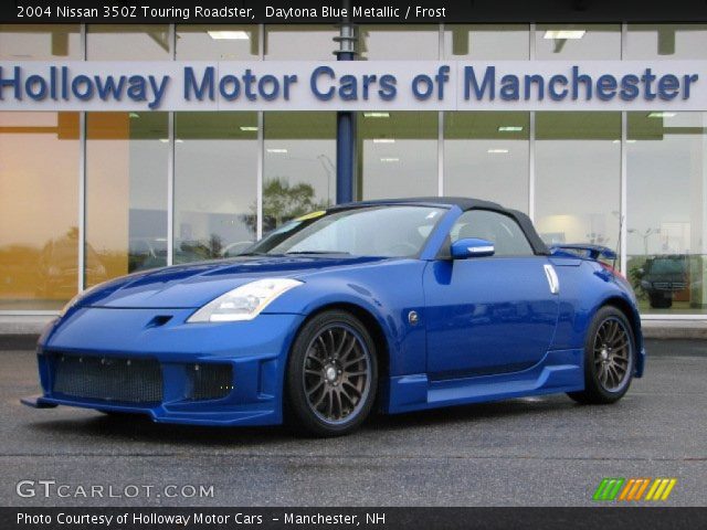 2004 Nissan 350Z Touring Roadster in Daytona Blue Metallic