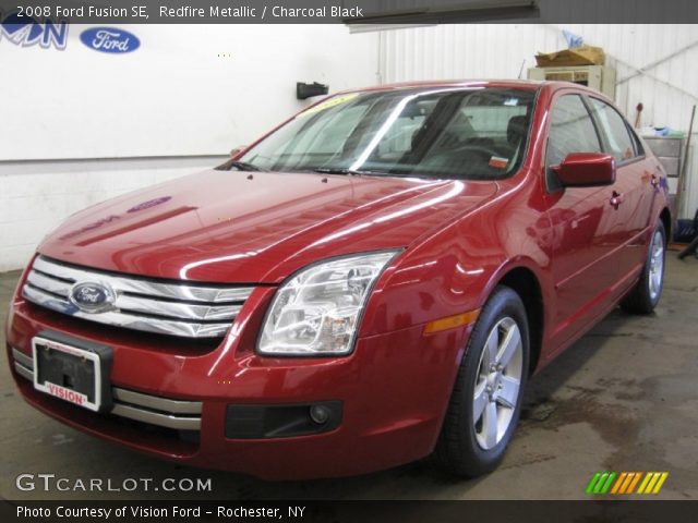 2008 Ford Fusion SE in Redfire Metallic