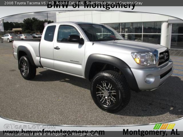 2008 Toyota Tacoma V6 TRD  Access Cab 4x4 in Silver Streak Mica