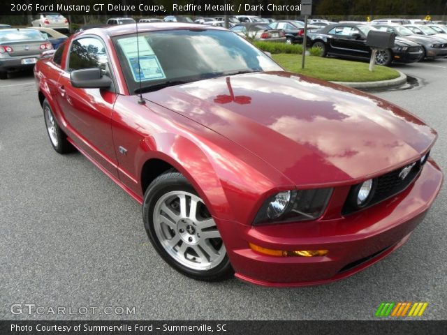 2006 Ford Mustang GT Deluxe Coupe in Redfire Metallic