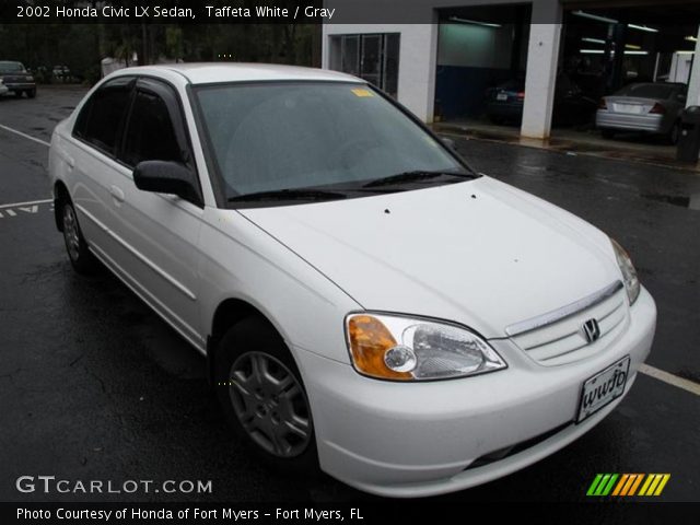 2002 Honda Civic LX Sedan in Taffeta White