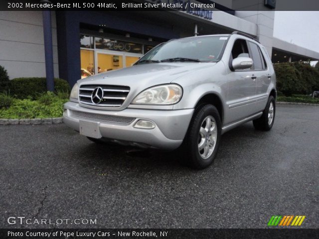 2002 Mercedes-Benz ML 500 4Matic in Brilliant Silver Metallic