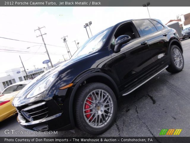 2012 Porsche Cayenne Turbo in Jet Black Metallic