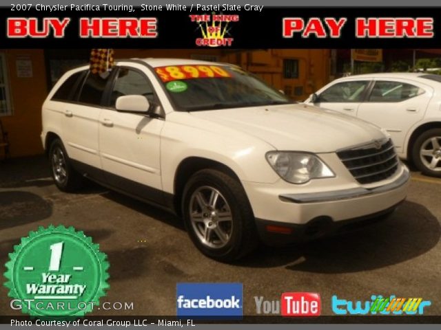 2007 Chrysler Pacifica Touring in Stone White