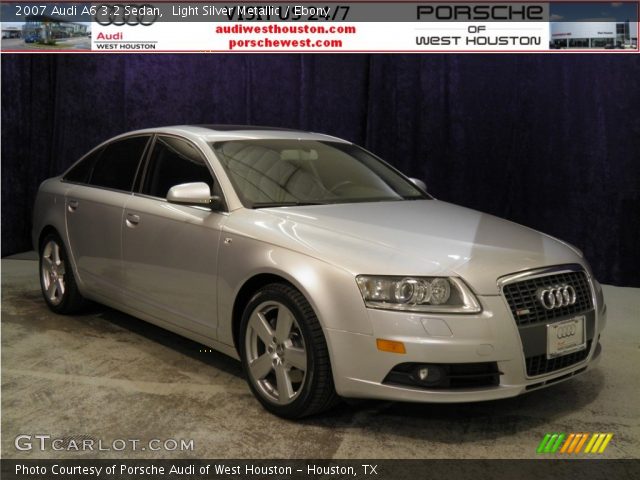 2007 Audi A6 3.2 Sedan in Light Silver Metallic