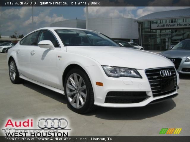 2012 Audi A7 3.0T quattro Prestige in Ibis White