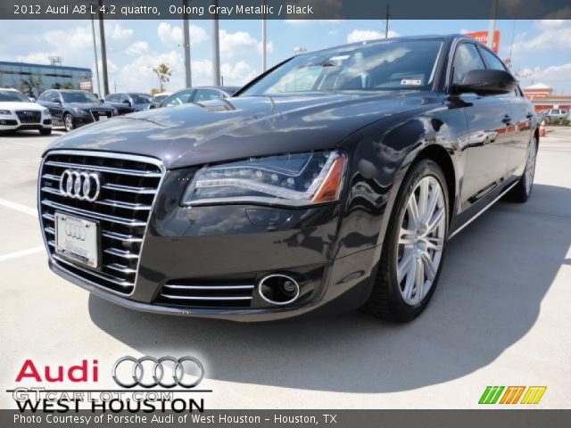 2012 Audi A8 L 4.2 quattro in Oolong Gray Metallic