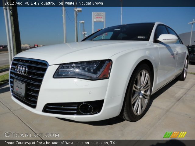 2012 Audi A8 L 4.2 quattro in Ibis White