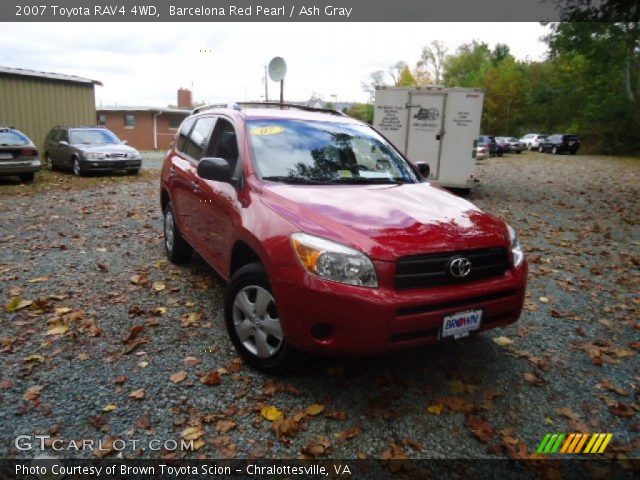 2007 Toyota RAV4 4WD in Barcelona Red Pearl