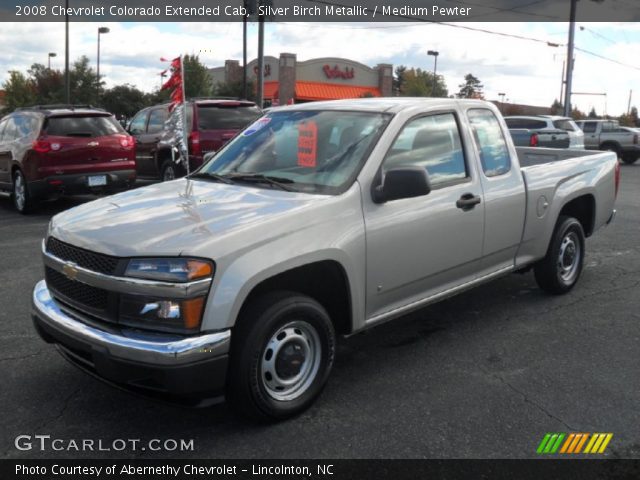 2008 Chevrolet Colorado Extended Cab in Silver Birch Metallic