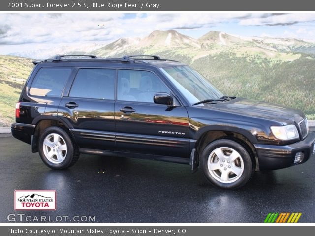 2001 Subaru Forester 2.5 S in Blue Ridge Pearl