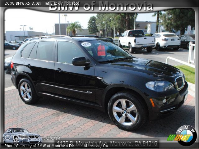 2008 BMW X5 3.0si in Jet Black