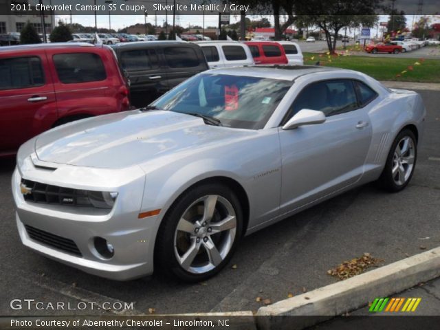 2011 Chevrolet Camaro SS Coupe in Silver Ice Metallic