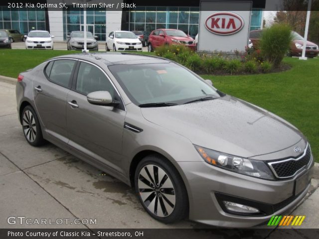 2012 Kia Optima SX in Titanium Silver