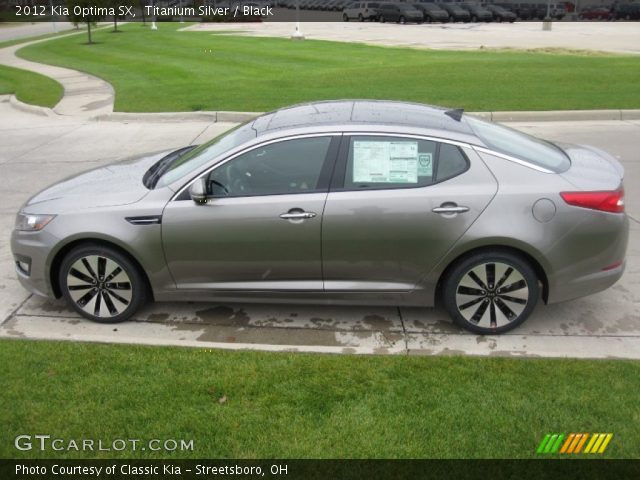 2012 Kia Optima SX in Titanium Silver