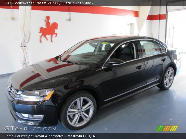 2012 Volkswagen Passat V6 SEL in Black