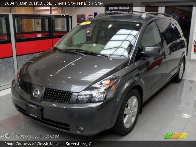 2004 Nissan Quest 3.5 SE in Smoke Gray Metallic