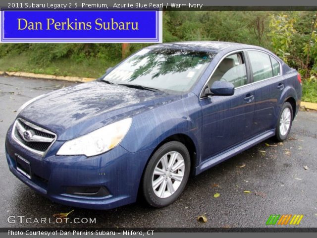 2011 Subaru Legacy 2.5i Premium in Azurite Blue Pearl