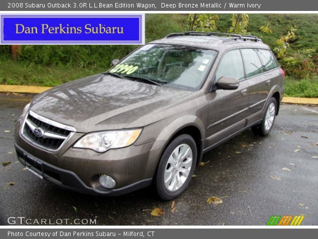 2008 Subaru Outback 3.0R L.L.Bean Edition Wagon in Deep Bronze Metallic