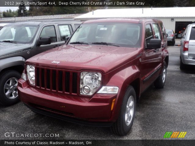 2012 Jeep Liberty Sport 4x4 in Deep Cherry Red Crystal Pearl
