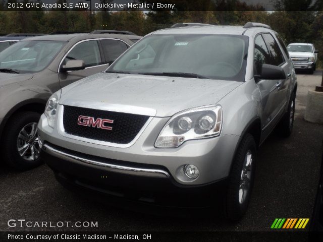 2012 GMC Acadia SLE AWD in Quicksilver Metallic