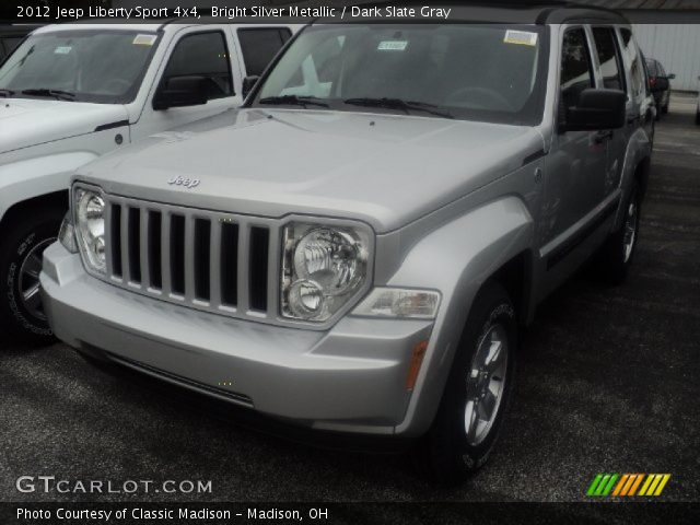 2012 Jeep Liberty Sport 4x4 in Bright Silver Metallic