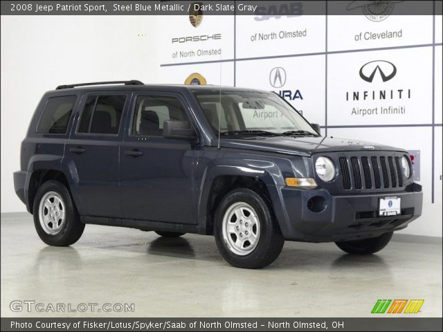 2008 Jeep Patriot Sport in Steel Blue Metallic