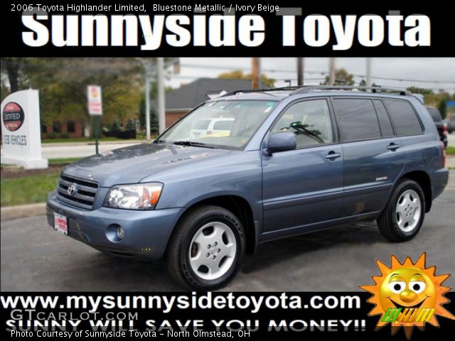 2006 Toyota Highlander Limited in Bluestone Metallic