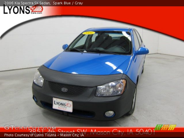 2006 Kia Spectra SX Sedan in Spark Blue