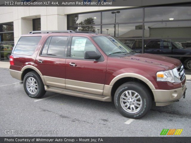 2012 Ford Expedition XLT 4x4 in Autumn Red Metallic