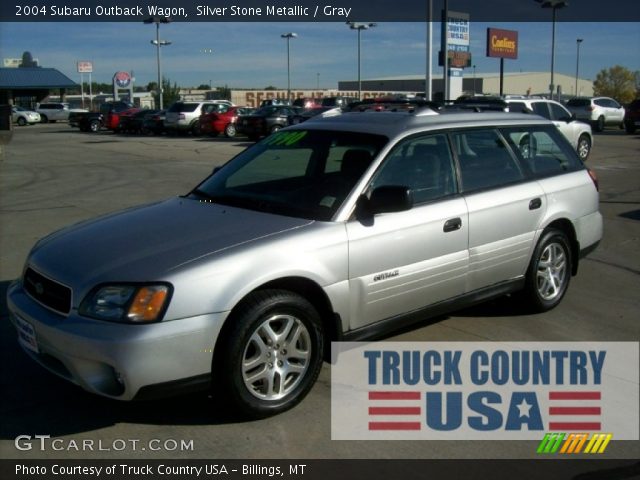 2004 Subaru Outback Wagon in Silver Stone Metallic