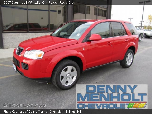 2007 Saturn VUE V6 AWD in Chili Pepper Red
