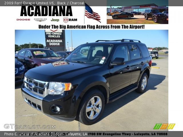 2009 Ford Escape Limited V6 in Black